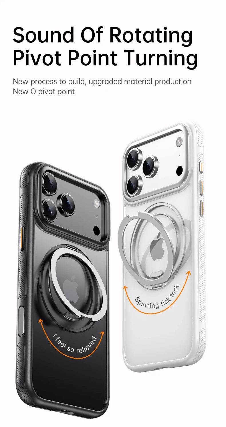Transparent Magnetic Case for iPhone 17