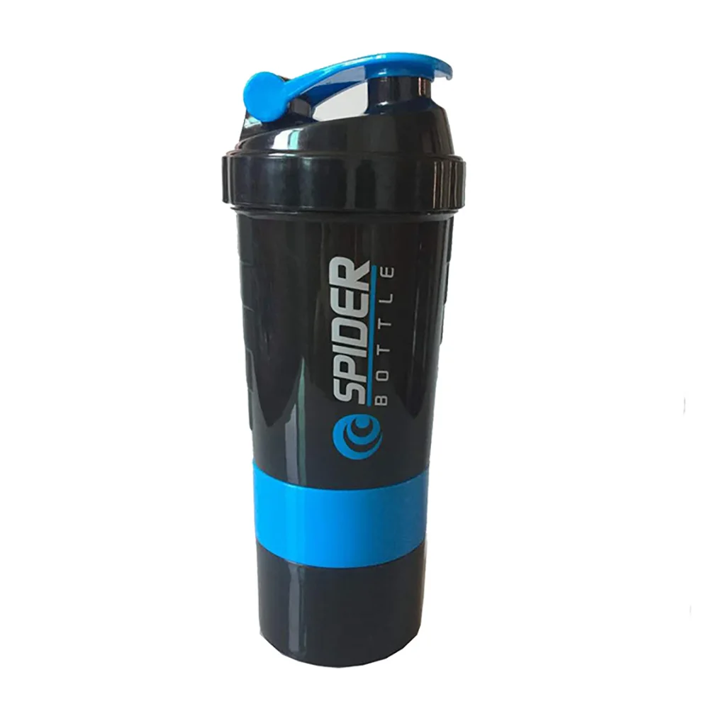 3 Layers Shaker Protein Bottle Powder