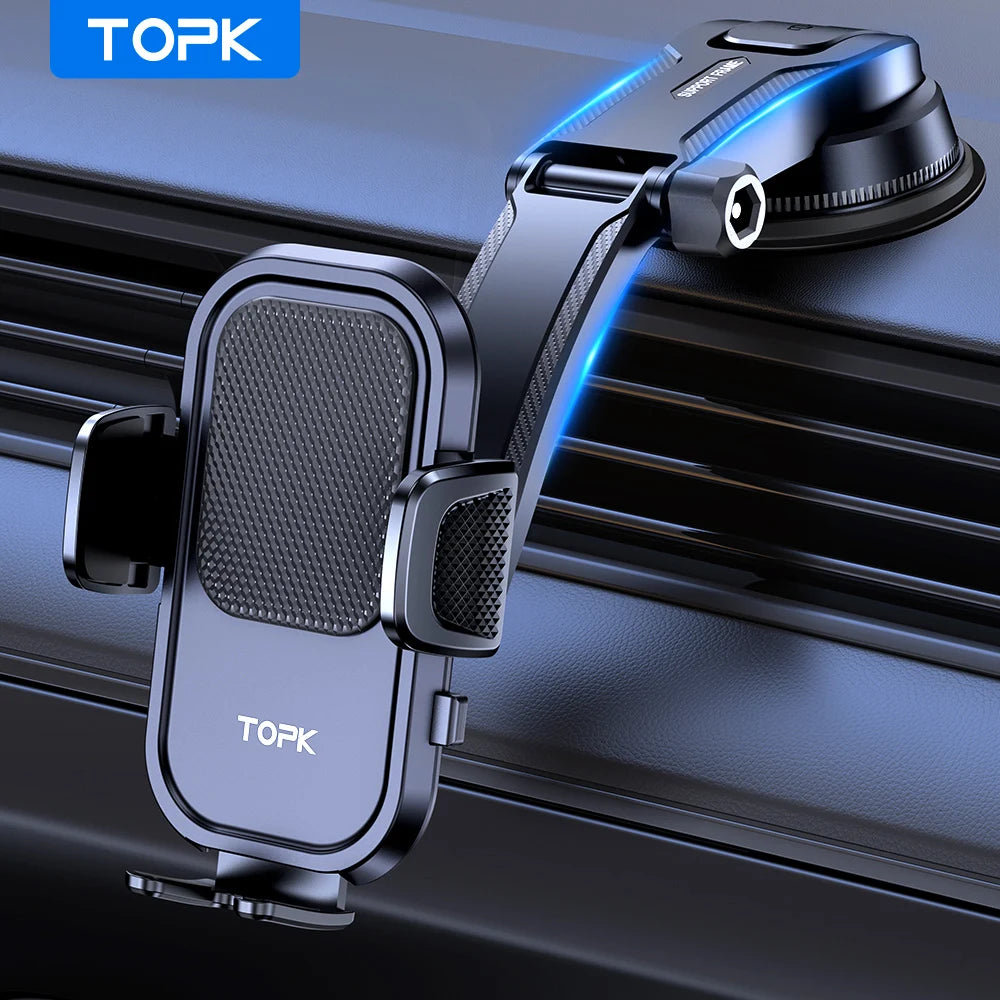 Car Phone Holder Mount 2 IN 1