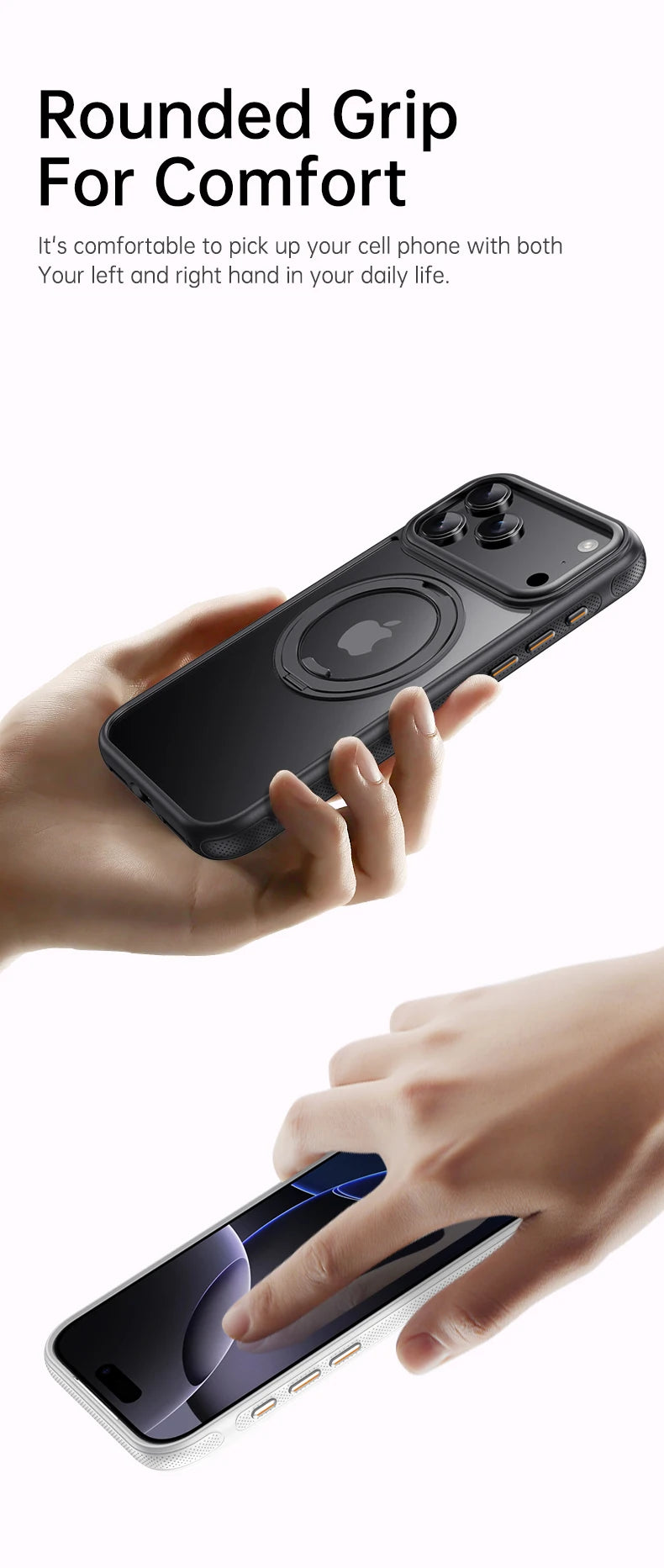 Transparent Magnetic Case for iPhone 17