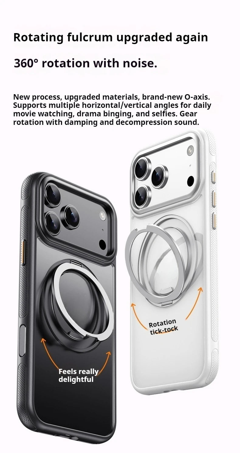 iPhone 17 Pro Max MagSafe phone case with 360°