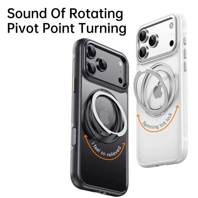 Transparent Magnetic Case for iPhone 17