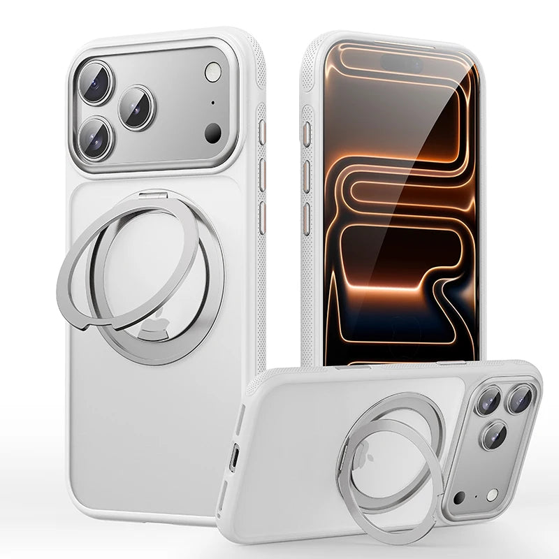 iPhone 17 Pro Max MagSafe phone case with 360°