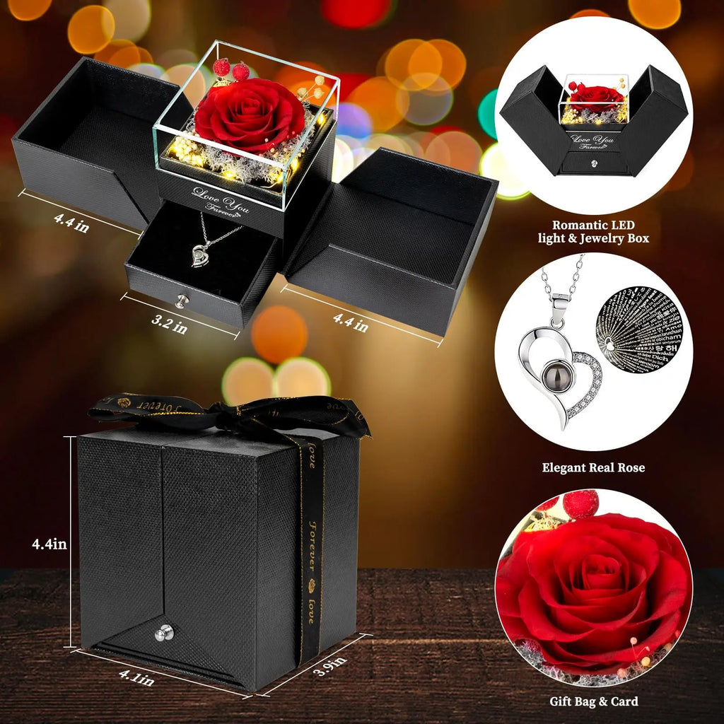 Preserved Real Rose