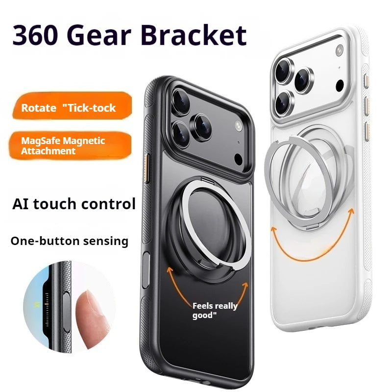 iPhone 17 Pro Max MagSafe phone case with 360°