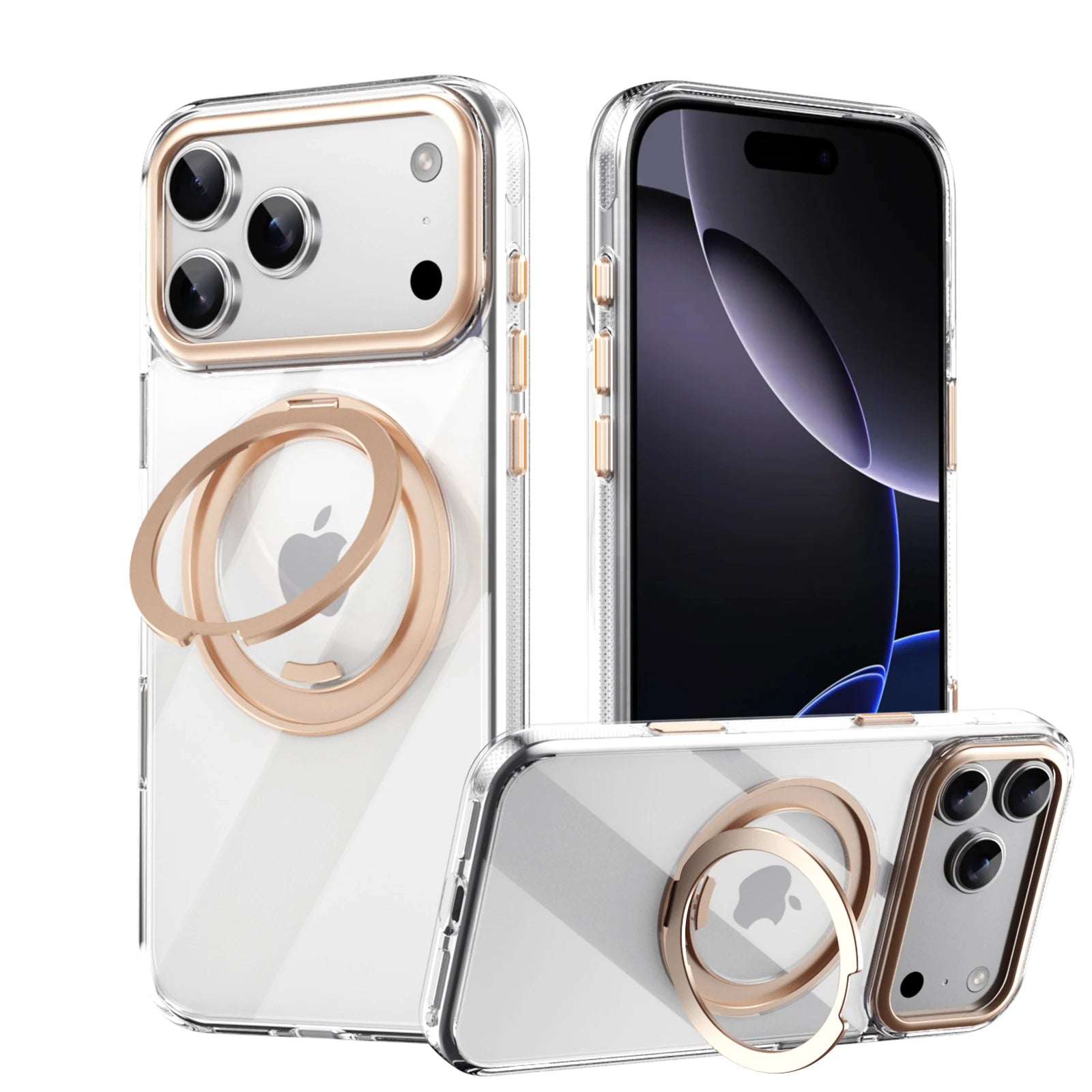 Transparent Magnetic Case for iPhone 17