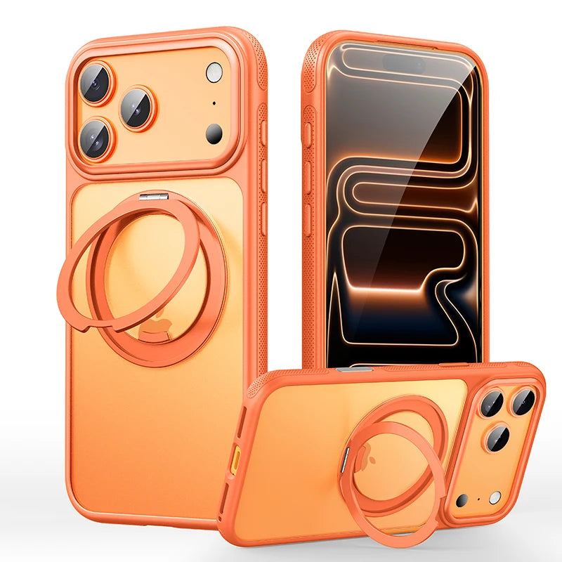 iPhone 17 Pro Max MagSafe phone case with 360°