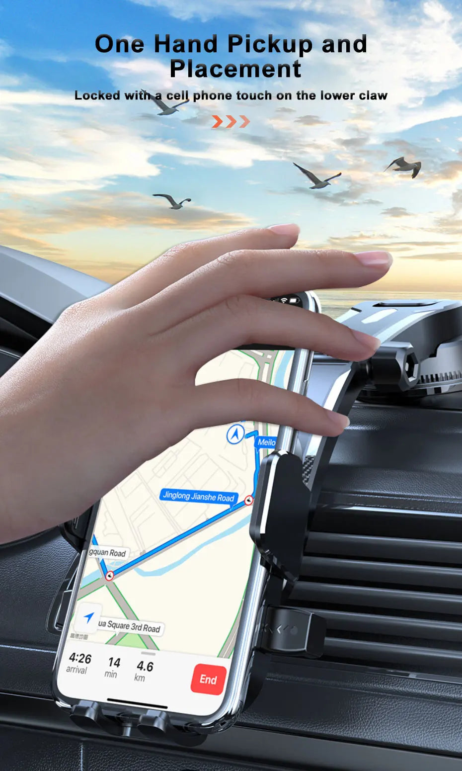 Car Phone Bracket Dashboard