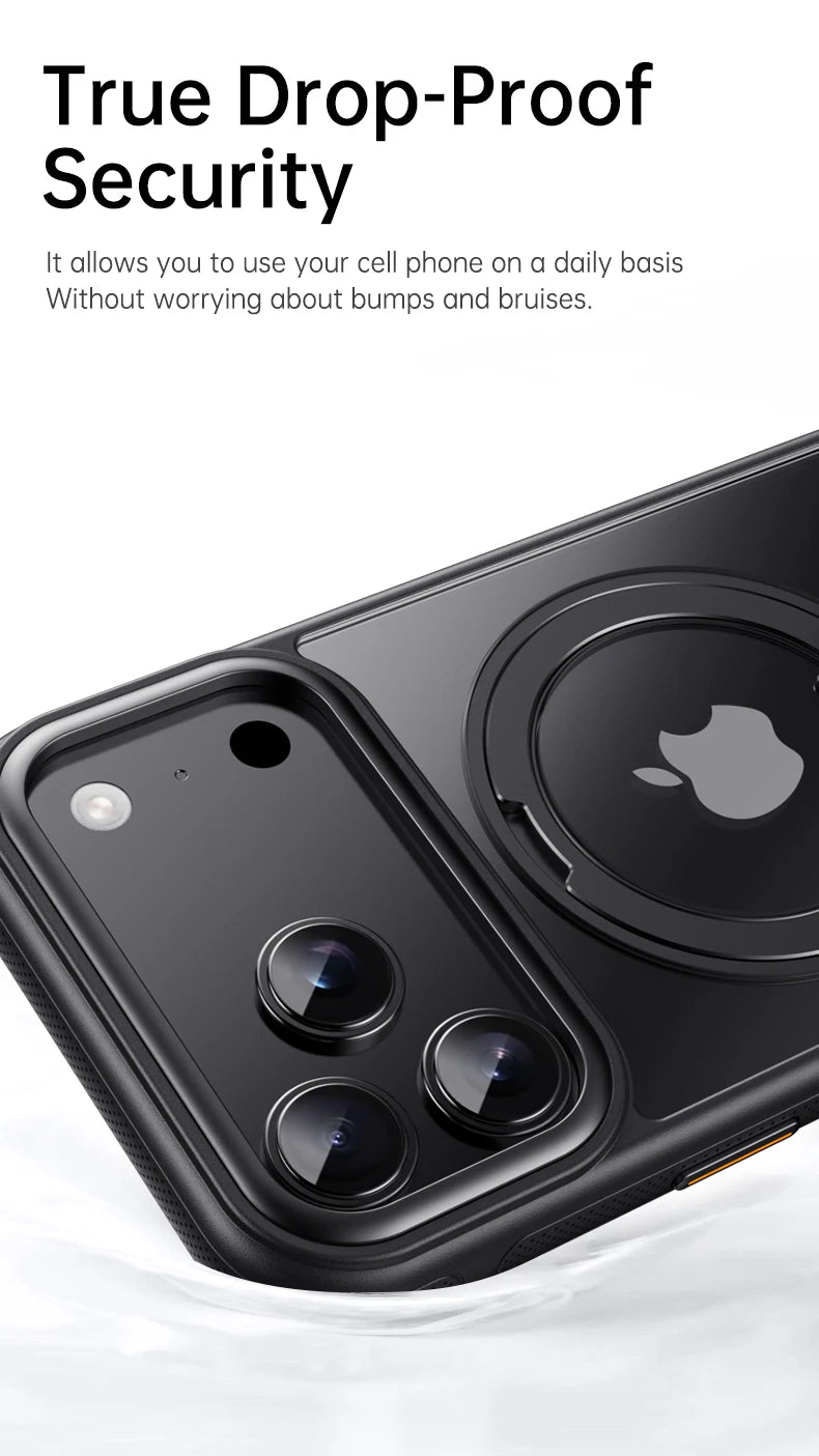 Transparent Magnetic Case for iPhone 17