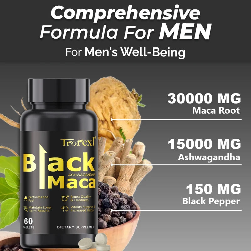 Natural Black Maca