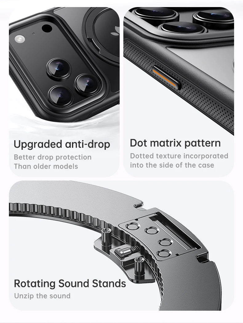 Transparent Magnetic Case for iPhone 17