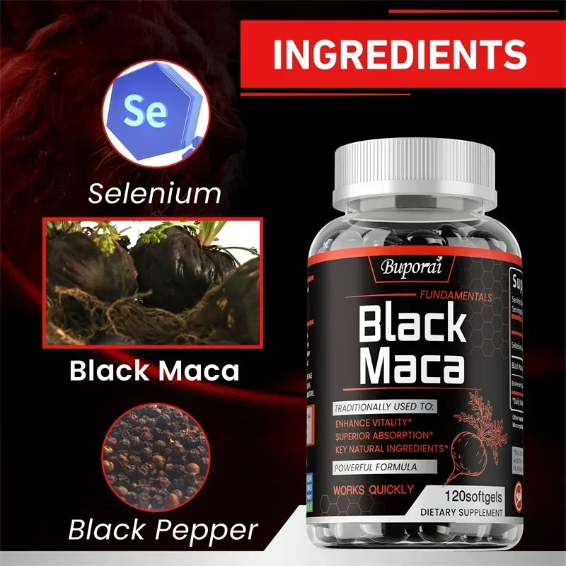Black Maca Supplement