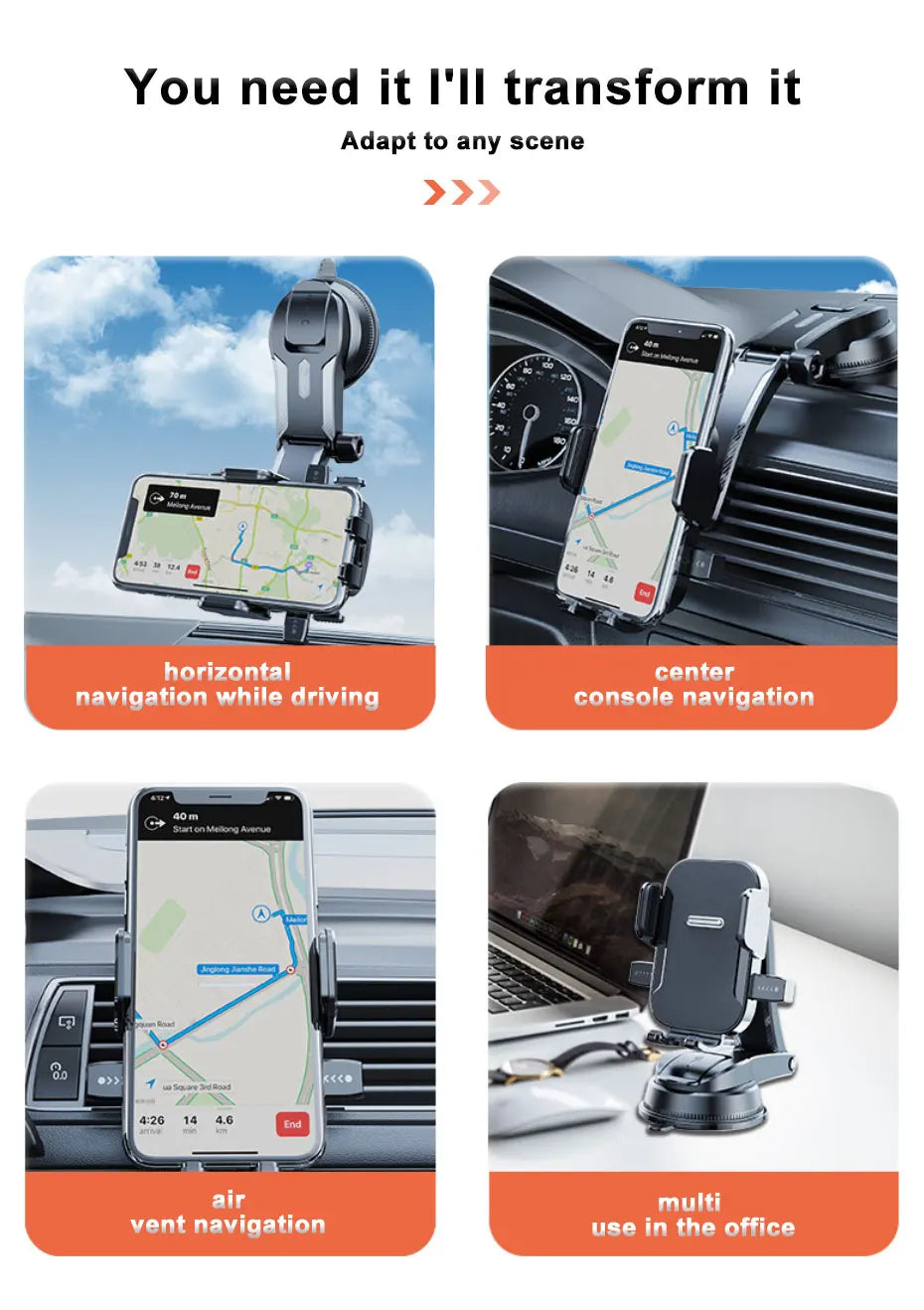 Car Phone Bracket Dashboard