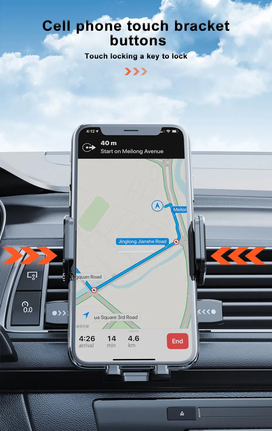 Car Phone Bracket Dashboard