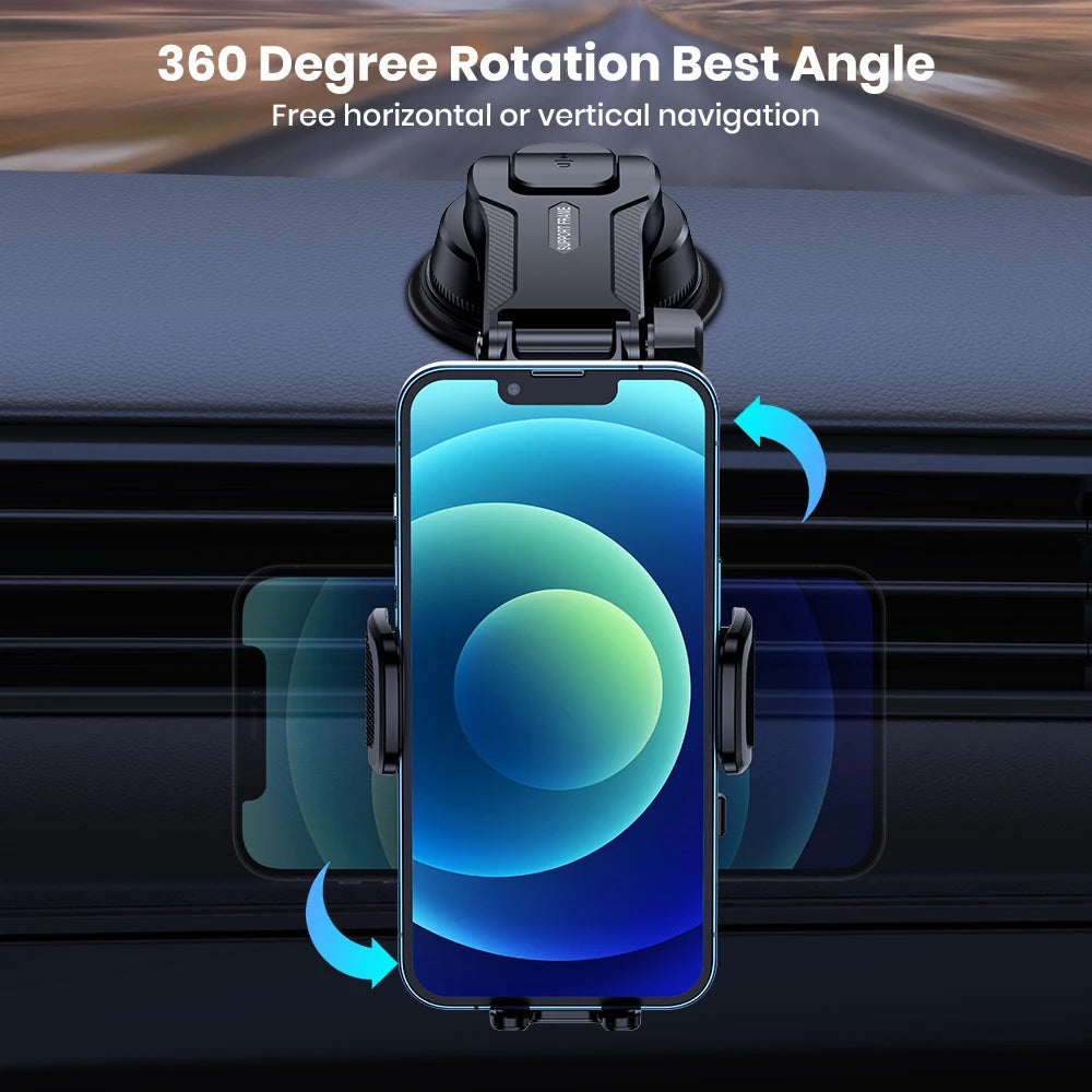 Car Phone Holder Mount 2 IN 1