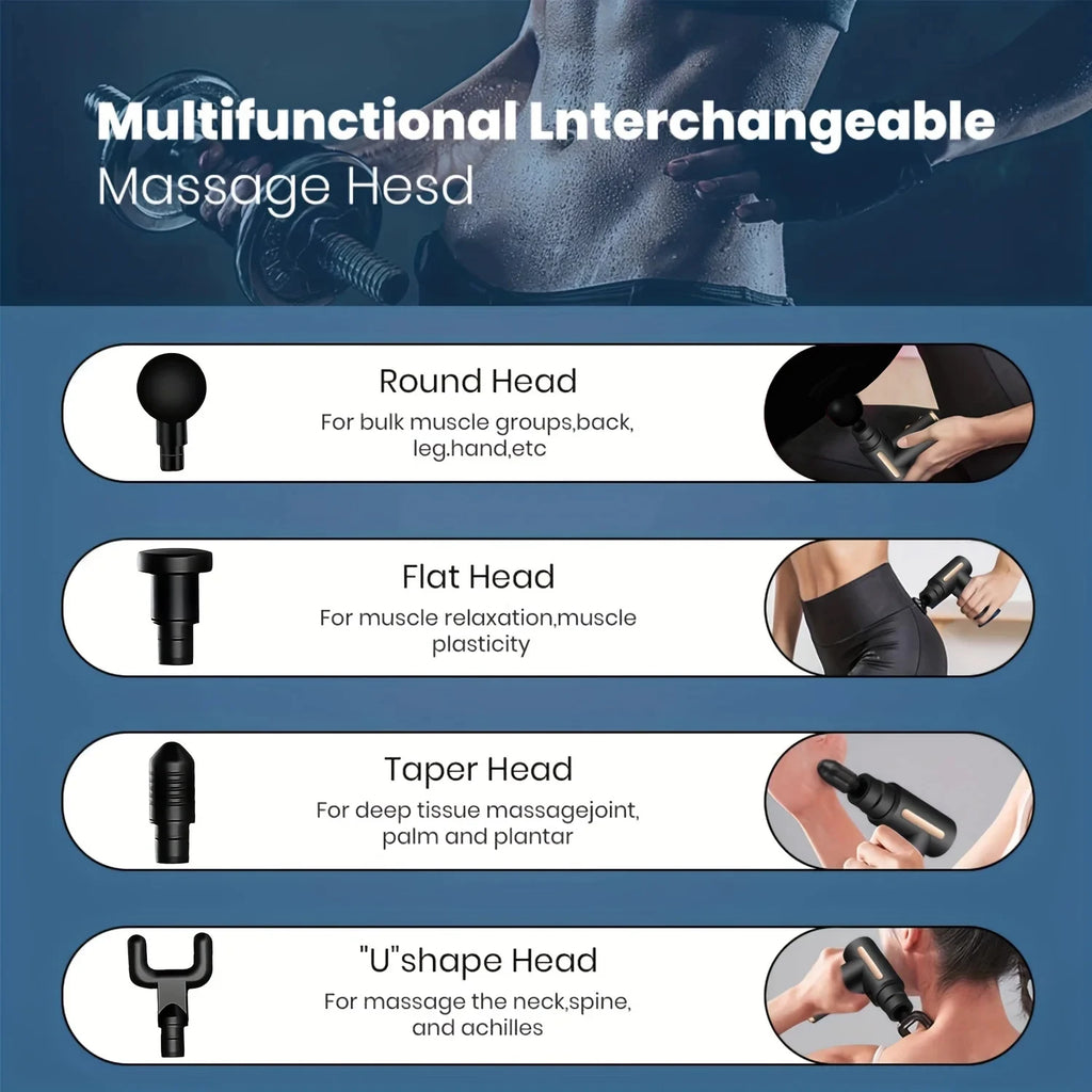 Portable Gun Vibration Massage
